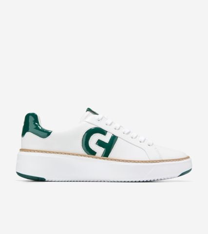GRANDPRØ TOPSPIN SNEAKER - WHITE / 5 / WIDE