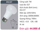  BÓNG ĐÈN LED DUHAL 7W SBNL507 