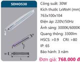  ĐÈN ĐƯỜNG NỘI BỘ LED 30W DUHAL SDHO530 