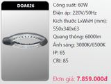  đầu đèn trụ công viên duhal doa026 60w 