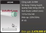  ĐÈN CHỐNG CHÁY NỔ DUHAL 2X18W LSC240 / LSC 240 