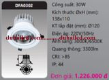  ĐÈN LED ÂM TRẦN CHIẾU ĐIỂM DUHAL 30W DFA0302 / DFA 0302 