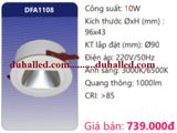  ĐÈN LED ÂM TRẦN DUHAL 10W DFA1108 / DFA 1108 