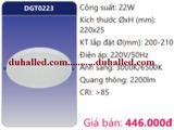  ĐÈN LED ÂM TRẦN SIÊU MỎNG DUHAL 22W DGT0223 / DGT 0223 