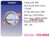  ĐÈN LED ÂM TRẦN TRANG TRÍ DUHAL 9W KFX0091 / KFX 0091 