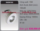  ĐÈN LED GẮN NỔI CHIẾU ĐIỂM DUHAL 10W DGD0102 / DGD 0102 