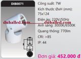  ĐÈN LED GẮN NỔI CHIẾU ĐIỂM DUHAL 7W DIB0071 / DIB 0071 