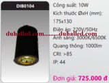  ĐÈN LED GẮN TRẦN NỔI DUHAL 10W DIB0104 / DIB 0104 