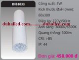  ĐÈN LED GẮN TRẦN NỔI DUHAL 3W DIB3033 / DIB 3033 