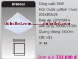  ĐÈN LED ỐP TRẦN DUHAL 36W DFB0362 / DFB0362 