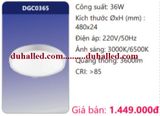  ĐÈN LED PANEL ỐP TRẦN SIÊU MỎNG CAO CẤP DUHAL 36W DGC0365 / DGC0365 