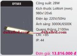  ĐÈN LED THẢ TRẦN TRANG TRÍ DUHAL 28W DTS03 / DTS 03 