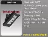  ĐÈN PHA LED BẢNG DUHAL 120W SBHQ120 / SBHQ 120 