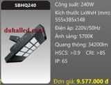  ĐÈN PHA LED BẢNG DUHAL 240W SBHQ240 / SBHQ 240 