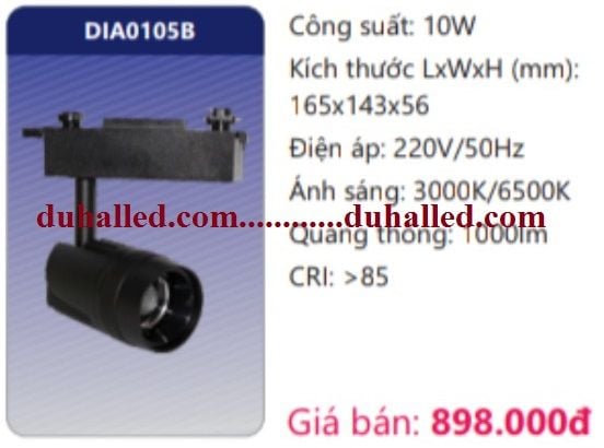  ĐÈN RỌI RAY DUHAL 10W DIA0105B / DIA 0105B 