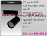  ĐÈN RỌI RAY DUHAL 20W DIA2201 / DIA 2201 