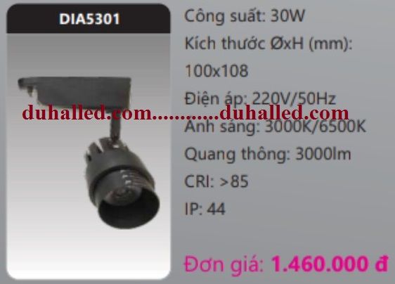  ĐÈN RỌI RAY DUHAL 30W DIA5301 / DIA 5301 