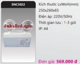  ĐÈN SẠC KHẨN CẤP DUHAL LƯU 1 ĐẾN 3 GIỜ SNC3021 / SNC 3021 