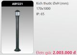  đèn cây sân vườn - đèn trụ sân vườn duhal aby221 