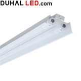  ĐÈN CÔNG NGHIỆP CHÓA SƠN TĨNH ĐIỆN DUHAL 2X9W (SDTC209) 