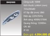  đèn đường led duhal 100w DHQ1003 