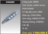  đèn đường led duhal 200w DHQ2003 