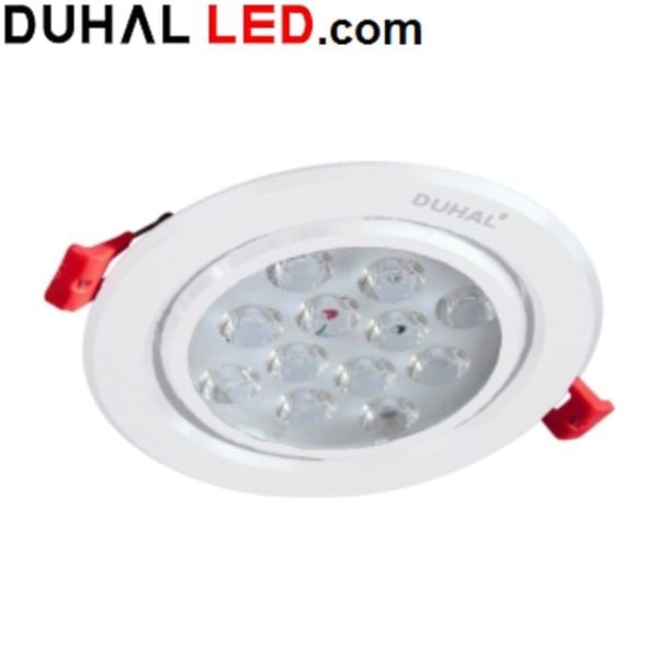  ĐÈN LED CHIẾU ĐIỂM ÂM TRẦN 12W DUHAL SDFN212 