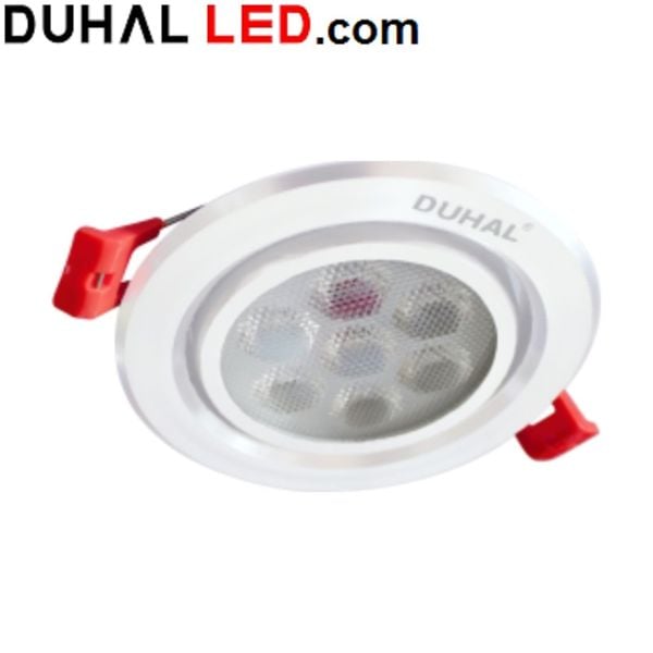  ĐÈN LED CHIẾU ĐIỂM ÂM TRẦN 7W DUHAL SDFN207 