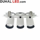  ĐÈN LED DOWNLIGHT CHIẾU ĐIỂM 3X15W DUHAL DFC3152 