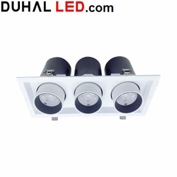  ĐÈN LED DOWNLIGHT CHIẾU ĐIỂM 3X30W DUHAL DFC3301 