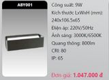  đèn led gắn tường - gắn vách trang trí duhal aby001 