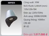  đèn led gắn tường - gắn vách trang trí duhal aby024 10w 