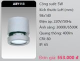  đèn led gắn tường - gắn vách trang trí duhal aby113 5w 