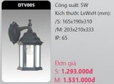  đèn led gắn tường - gắn vách trang trí duhal dtv005 5w 