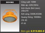  đèn led nhà xưởng công nghiệp chống cháy nổ duhal 100w DCN1002 