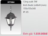  đèn led treo thả trang trí duhal dtt004 