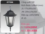  đèn led treo thả trang trí duhal dtt008 