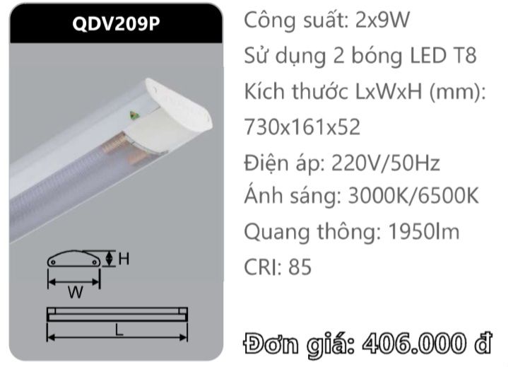  MÁNG ĐÈN ỐP TRẦN CHỤP MICA DUHAL QDV 220/P 