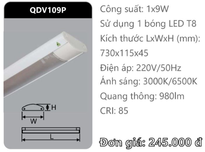  MÁNG ĐÈN ỐP TRẦN CHỤP MICA DUHAL QDV 120/P 