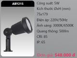  đèn rọi led chiếu điểm, rọi điểm sân vườn duhal aby215 5w 