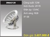  đèn rọi nước, đèn âm dưới nước duhal 12w DMA3129 