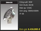  đèn rọi nước, đèn âm dưới nước duhal 36w DMA436 