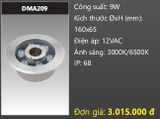  đèn rọi nước, đèn âm dưới nước duhal 9w DMA209 