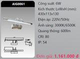  đèn soi gương - soi tranh duhal aig0061 led 6w 