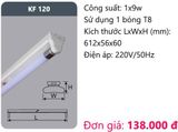  ĐÈN TUÝP HUỲNH QUANG LED DUHAL 9W KF 120 