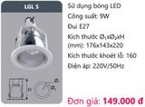  ĐÈN LON DOWNLIGHT ÂM TRẦN DUHAL LGL 5 