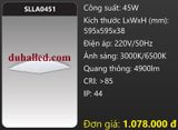  MÁNG ĐÈN LED ÂM TRẦN DUHAL 45W SLLA0451 / SLLA 0451 