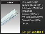 máng đèn đôi duhal 2x18w TTF218 