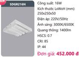  ĐÈN LED ỐP TRẦN NỔI DUHAL SDGR216N / 16W 