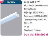  MÁNG ĐÈN LED CHỐNG THẤM CÔNG NGHIỆP DUHAL SDCT254 / 54W 